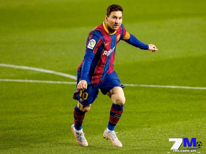 Cú đúp của Lionel Messi góp phần làm nên chiến thắng của Barcelona